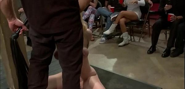  Busty Dee Williams anal fucked in public